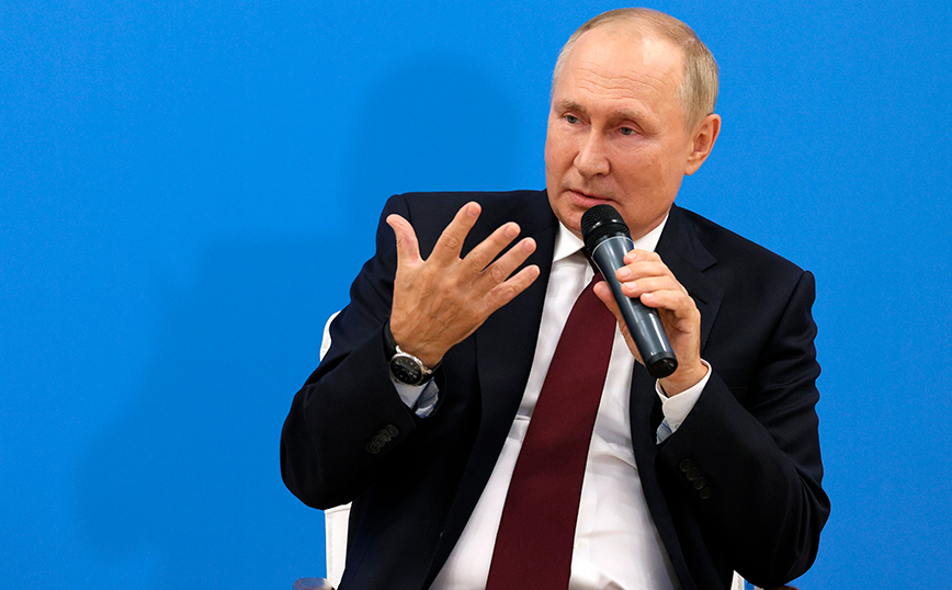 Πούτιν: Η συνάντησή με Ρώσους μαθητές και το αστείο για τον&#8230; «λαστιχένιο πισινό» &#8211; «Θεός φυλάξοι! Αυτά έχει να πει;»