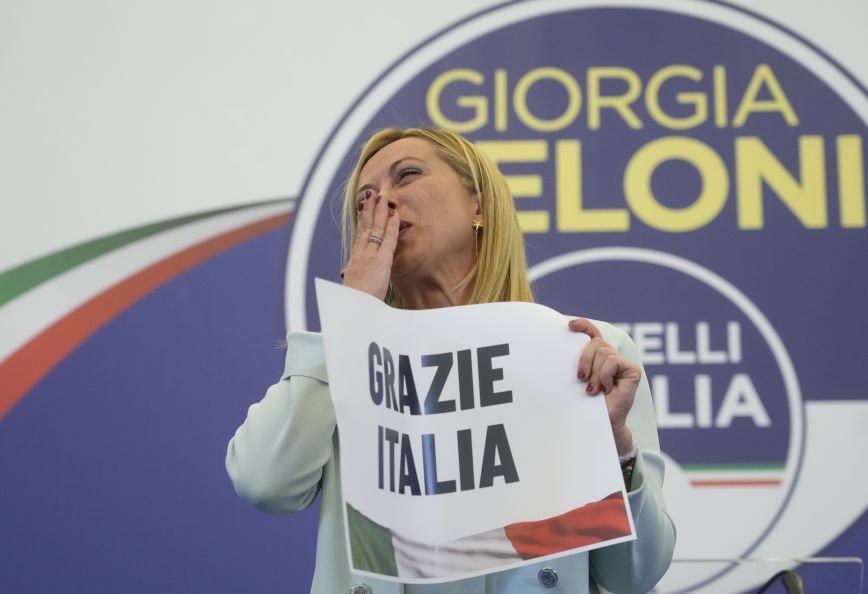 Ιταλία: Προηγείται και με διαφορά το κόμμα της Μελόνι στις δημοσκοπήσες