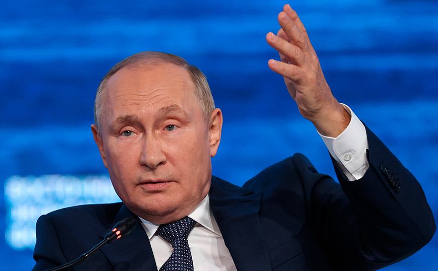 Πούτιν: Δεν χρησιμοποιούμε ως όπλο το φυσικό αέριο αλλά «θα κλείσει η στρόφιγγα» αν μπει πλαφόν στις τιμές των πηγών ενέργειας