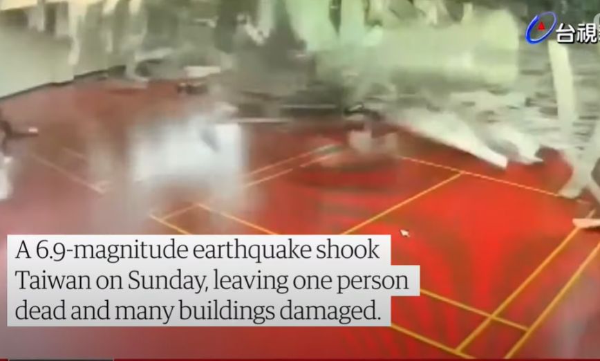 Νέος ισχυρός σεισμός ταρακούνησε την Ταϊβάν – Σοκάρουν οι εικόνες από τη στιγμή που χτυπούν τα 6,8 Ρίχτερ