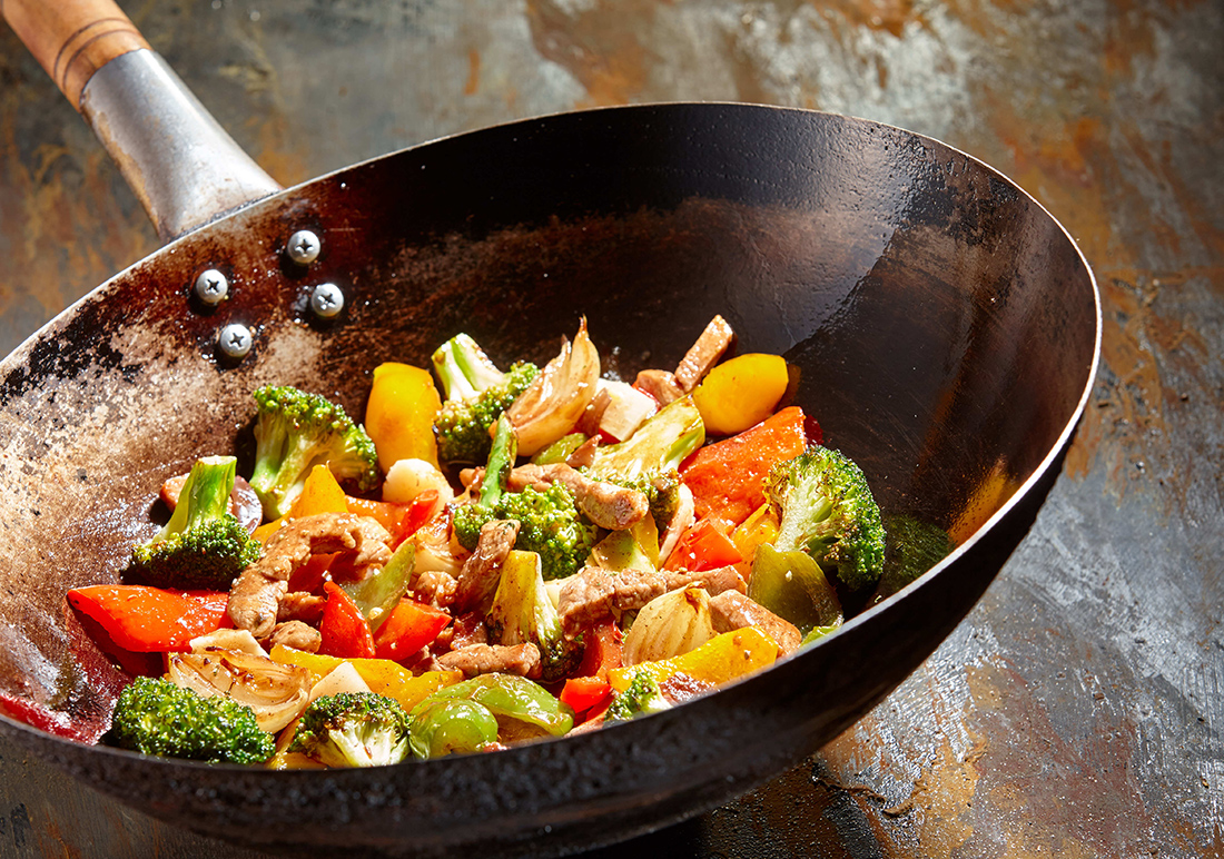 Λαχανικά σε γουόκ