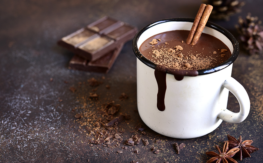 Ρόφημα ζεστής σοκολάτας με εσπρέσο Ρόφημα ζεστής σοκολάτας με εσπρέσο