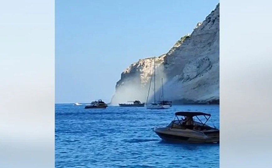 Ζάκυνθος: Έπεσαν βράχοι στο Ναυάγιο από τον ισχυρό σεισμό – Τι λένε σεισμολόγοι