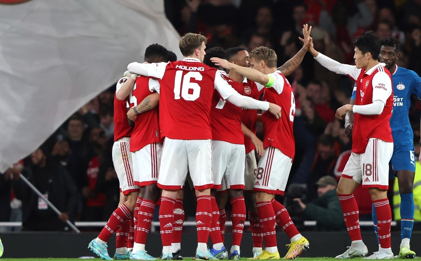 Europa League: Προκρίθηκε η Άρσεναλ μετά τη νίκη επί της Αϊντχόφεν – Δείτε το γκολ