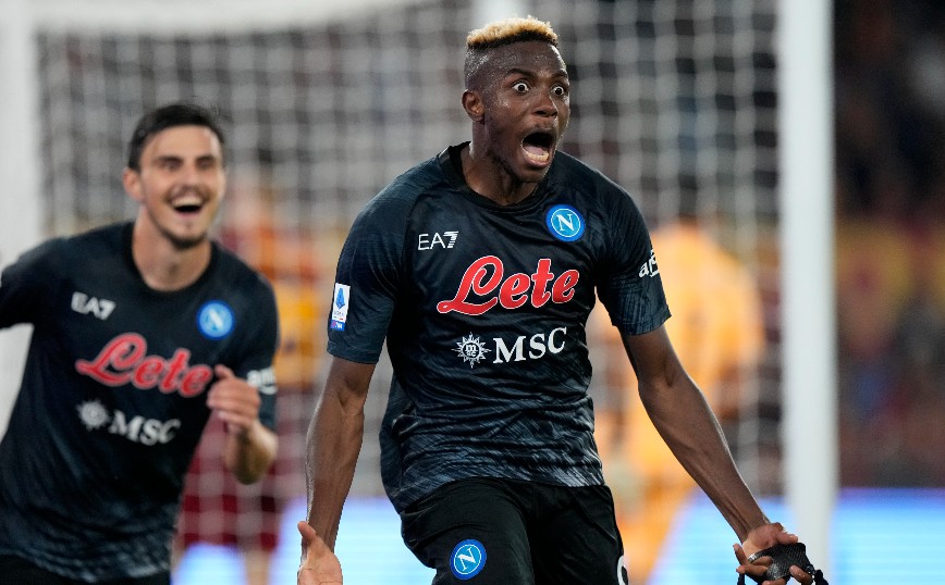 Serie A: Ιστορική νίκη για την ασταμάτητη Νάπολι κόντρα στη Ρόμα – Δείτε το γκολ