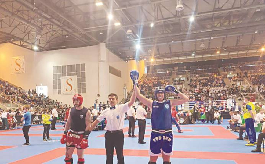 Παγκόσμιος πρωταθλητής στο kick boxing μαθητής από την Κρήτη