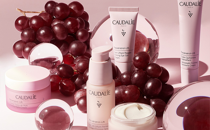 H CAUDALIE και η σειρά Resveratrol – Lift δίνουν τη λύση για την αποτελεσματική καταπολέμηση των ρυτίδων