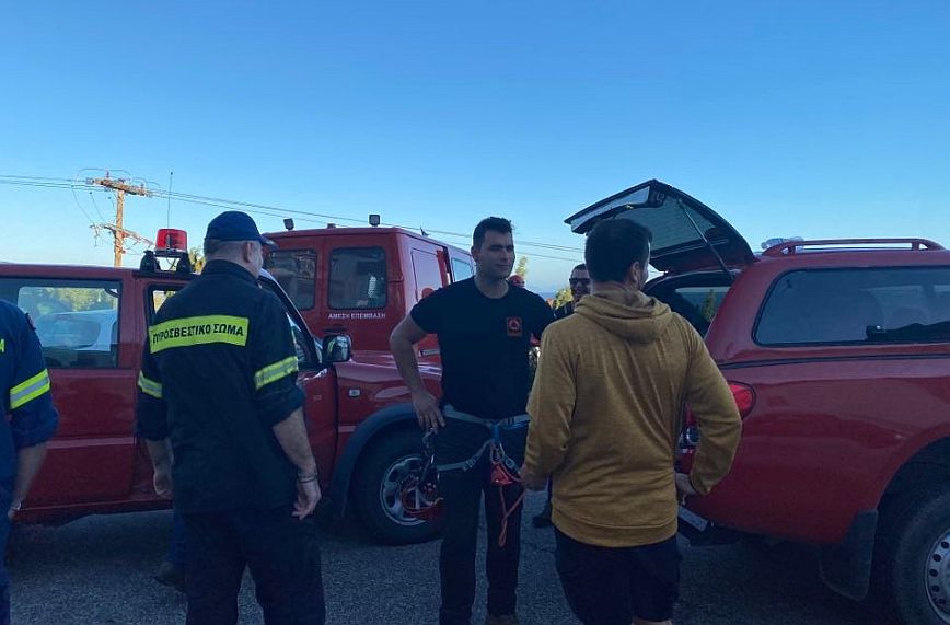 Κέρκυρα: Απεγκλωβίστηκε σώος ο 40χρονος ορειβάτης – Είναι καλά στην υγεία του