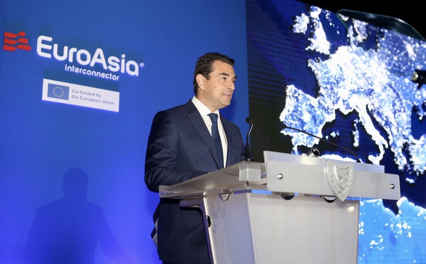 Σκρέκας: Καταλύτης στην ενεργειακή μετάβαση της Ανατολικής Μεσογείου το Euro Asia Interconnector