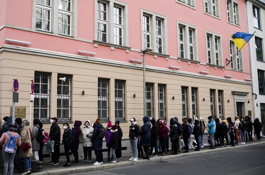 Γερμανία: Έχει υποδεχθεί πάνω από ένα εκατομμύριο Ουκρανούς πρόσφυγες