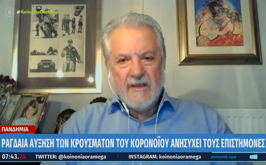 Κοκτέιλ γρίπης – κορονοϊού: Διπλό χτύπημα που θα μας ταλαιπωρήσει αυτό το διάστημα, λέει ο Καπραβέλος