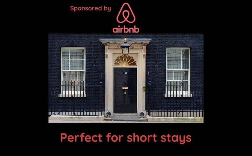 Στο… Airbnb η πρωθυπουργική κατοικία στην Ντάουνινγκ Στριτ μετά την παραίτηση Τρας – «Ιδανική για σύντομες διαμονές»