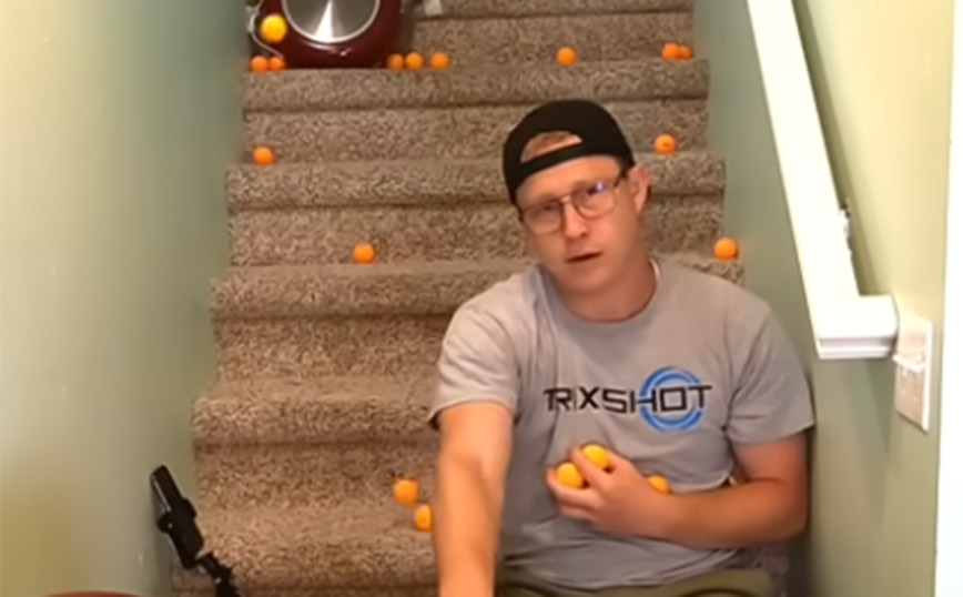 Όταν έχεις πολύ ελεύθερο χρόνο και&#8230; ακόμη περισσότερα μπαλάκια