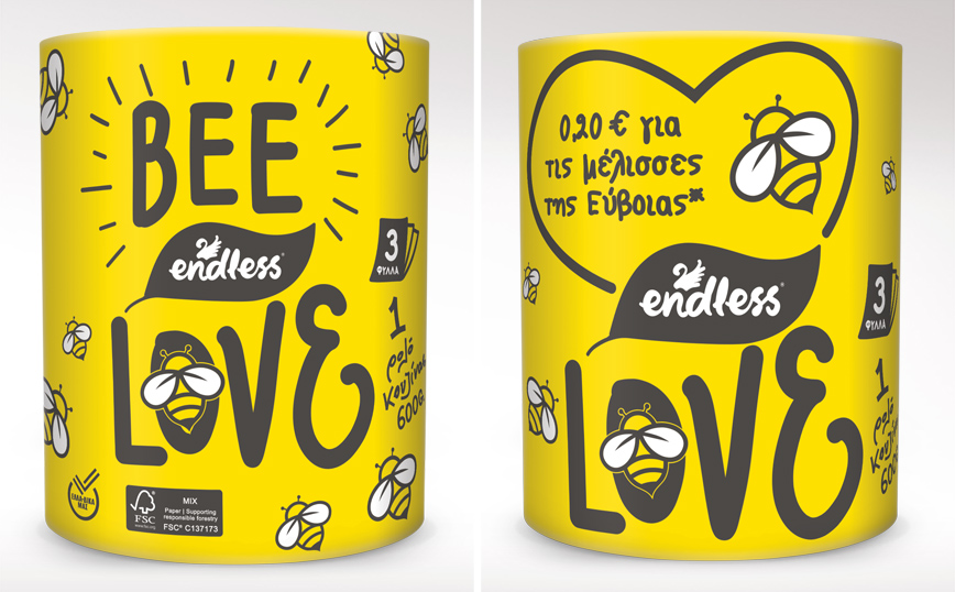 Bee Love: Νέο limited edition προϊόν από την Endless EC, για τη στήριξη του Beegin