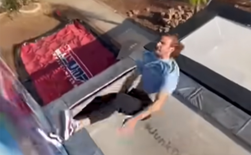 Όταν σου αρέσει το τραμπολίνο αλλά και λίγο&#8230; η ενόργανη