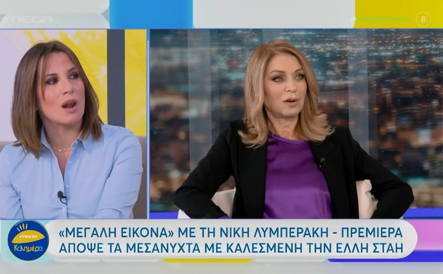 Πρεμιέρα για τη «Μεγάλη Εικόνα» με Έλλη Στάη &#8211; «Έσπασε το στερεότυπο της απλά όμορφης παρουσιάστριας»