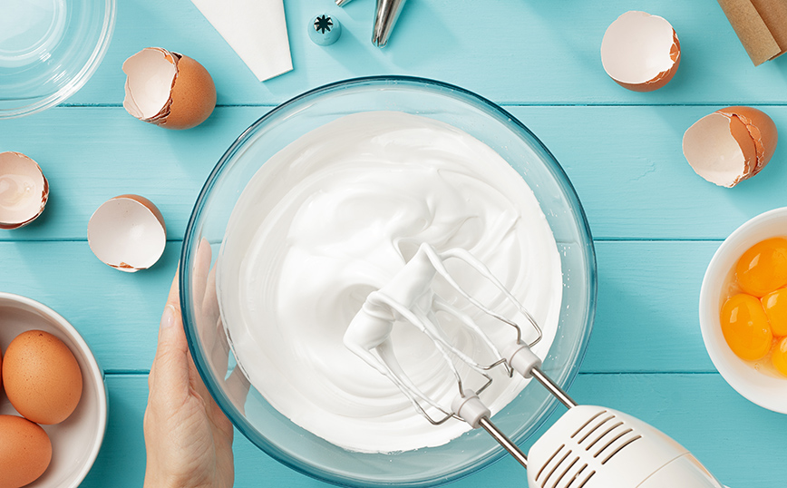 Σαντιγί ασπράδια αυγών Σαντιγί ασπράδια αυγών