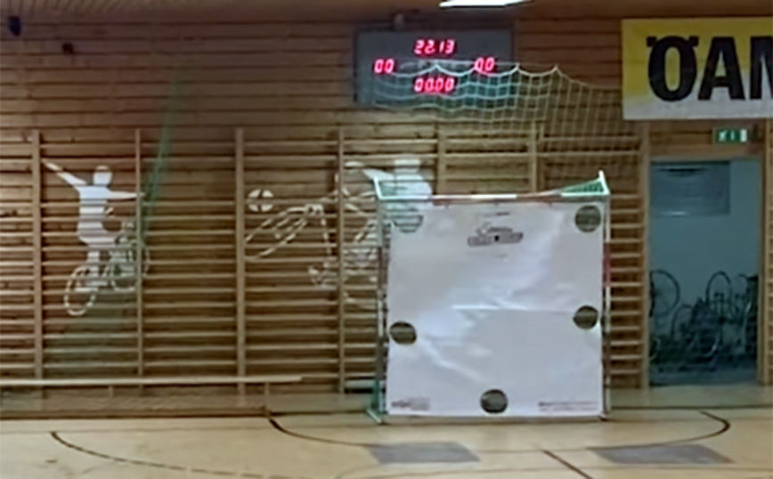 Βάζοντας&#8230; γκολ με τη ρόδα