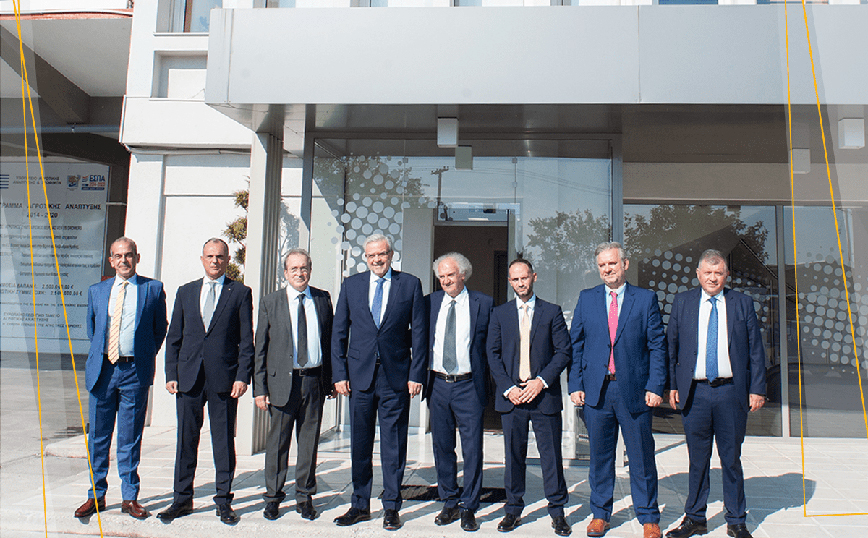 Η Διοίκηση της Τράπεζας Πειραιώς στις εγκαταστάσεις της Venus Growers