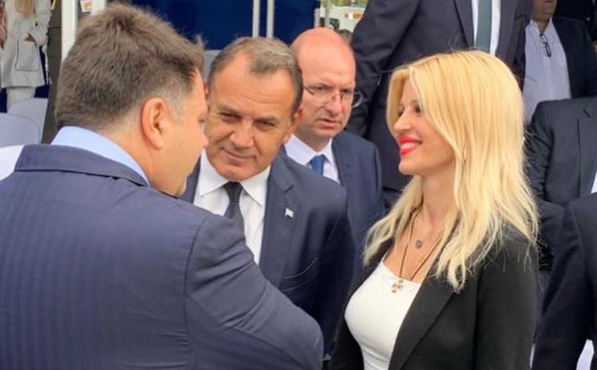 Η Έλενα Ράπτη παρευρέθηκε στις εκδηλώσεις για τον εορτασμό της Εθνικής Επετείου της 28ης Οκτωβρίου 1940