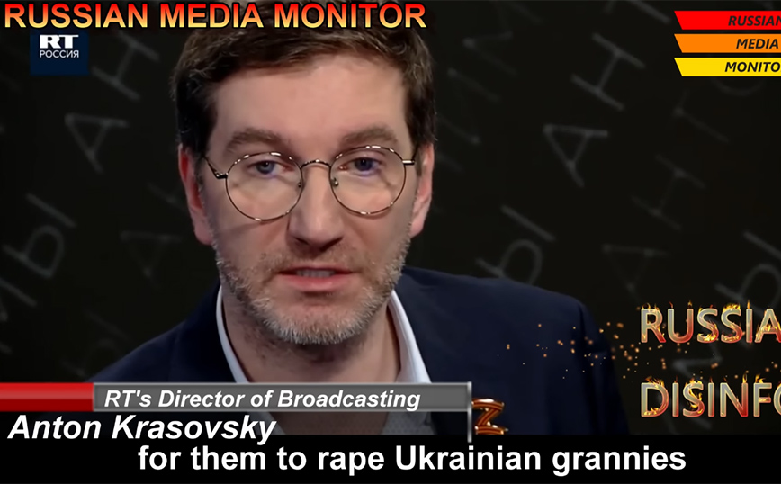 Δήλωση σοκ από διευθυντή του Russia Today: «Πνίξτε ή κάψτε τα παιδιά στην Ουκρανία»