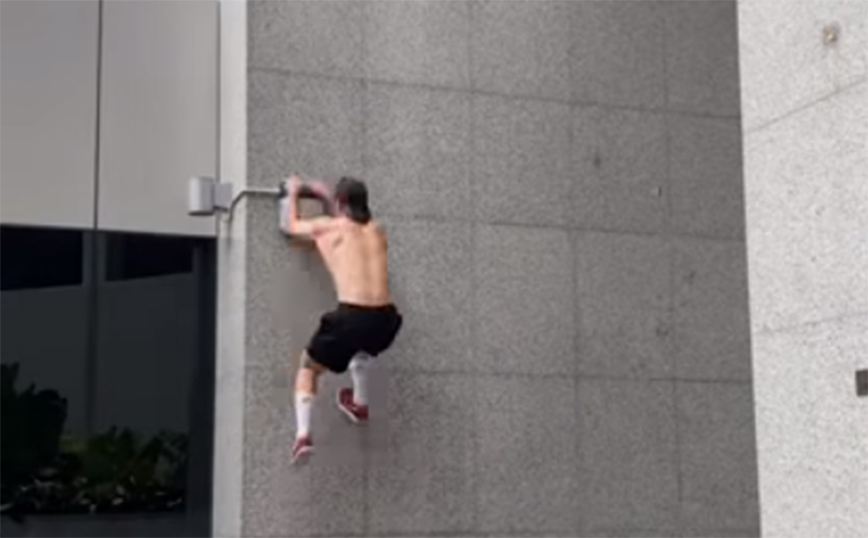 Όταν προπονείσαι&#8230; για Spiderman