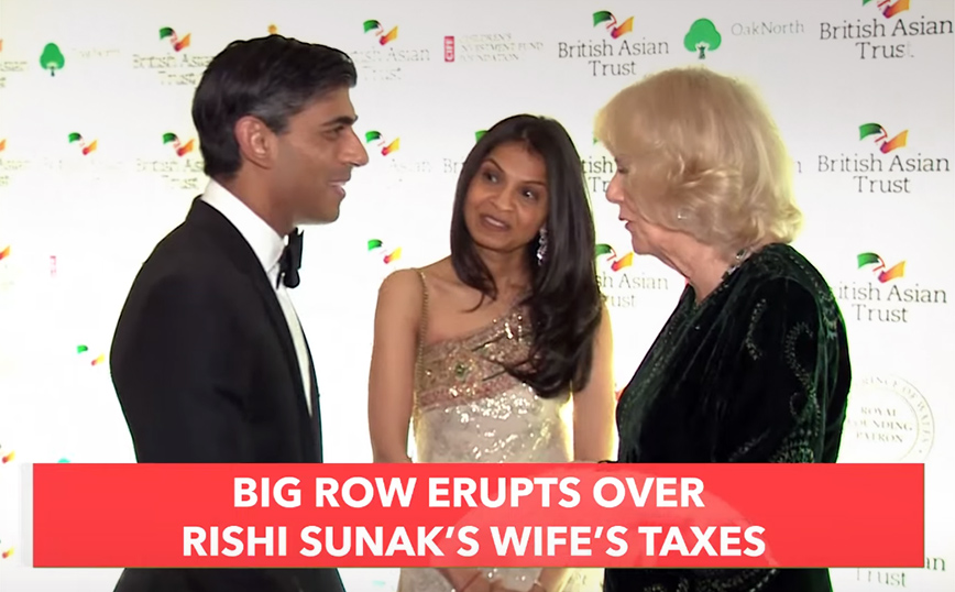 Ρίσι Σούνακ: Ποια είναι η ζάμπλουτη σύζυγος του φαβορί για την πρωθυπουργία στη Βρετανία