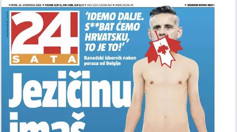 Μουντιάλ 2022: Κροατική εφημερίδα απασφάλισε εναντίον του προπονητή του Καναδά &#8211; «Γλώσσα έχεις, από τα “άλλα”, όμως;»