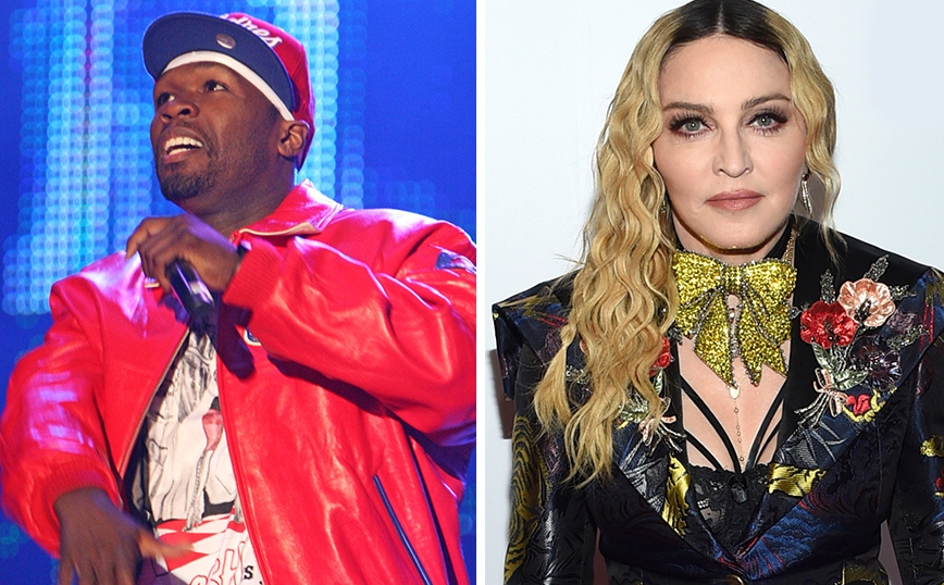 50 Cent: Εκτοξεύει «πυρά» κατά της Μαντόνα – «Σαν παρθένα στα 64»