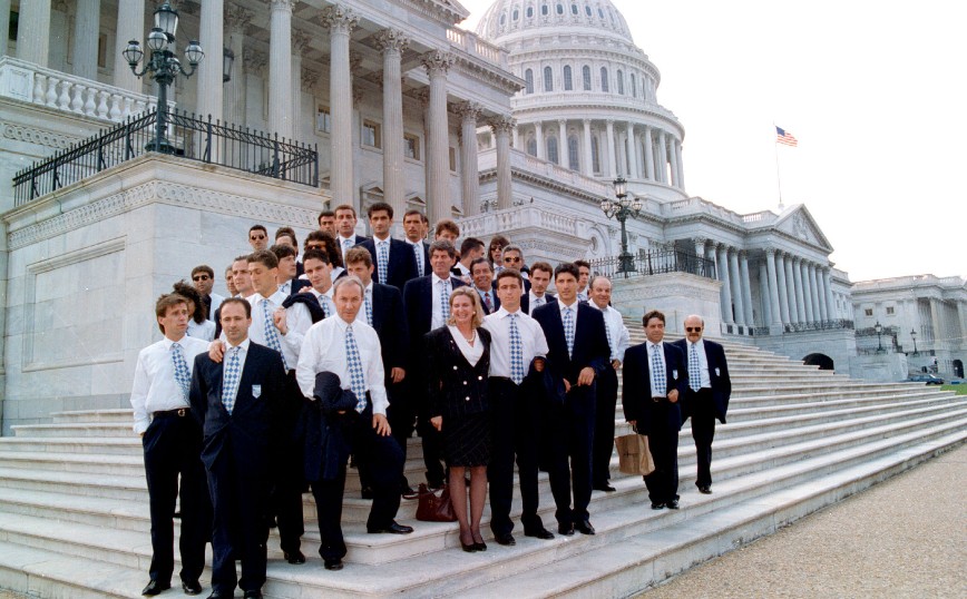 Η Εθνική Ελλάδας στις ΗΠΑ για το Μουντιάλ 1994