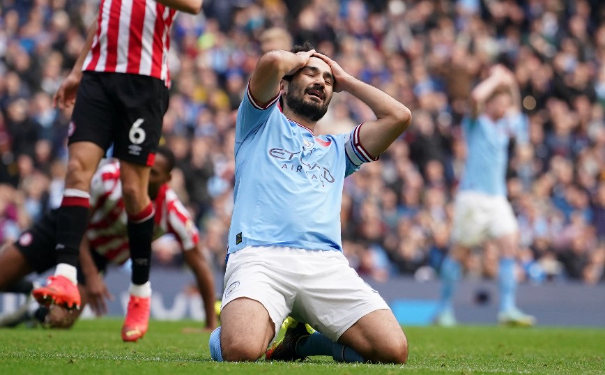 Premier League: Ήττα-σοκ στο 98′ για τη Μάντσεστερ Σίτι από τη Μπρέντφορντ