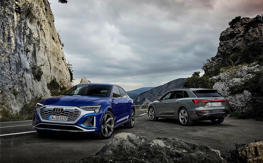 Νέο Audi Q8 e-tron: Με ισχύ από 340 έως 503 ίππους και αυτονομία από 480 έως 600 χιλιόμετρα