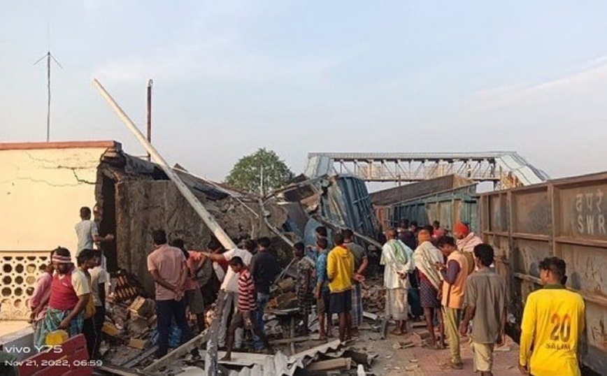Ινδία: Εκτροχιασμός τρένου σε σιδηροδρομικό σταθμό της Οντίσα – 3 νεκροί και 4 τραυματίες