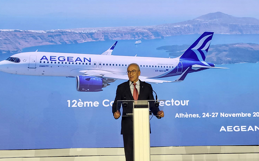 Γερογιάννης – Aegean: Έχουμε μεταφέρει πάνω από 10 εκατ. επιβάτες μεταξύ Γαλλίας και Ελλάδας τα τελευταία χρόνια