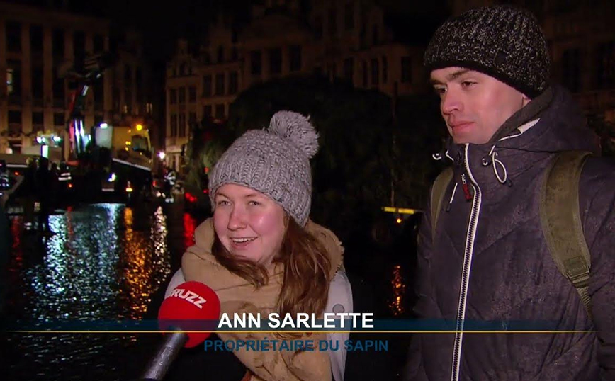 Βέλγιο: Το χριστουγεννιάτικο δέντρο στήθηκε στην Grand-Place των Βρυξελλών
