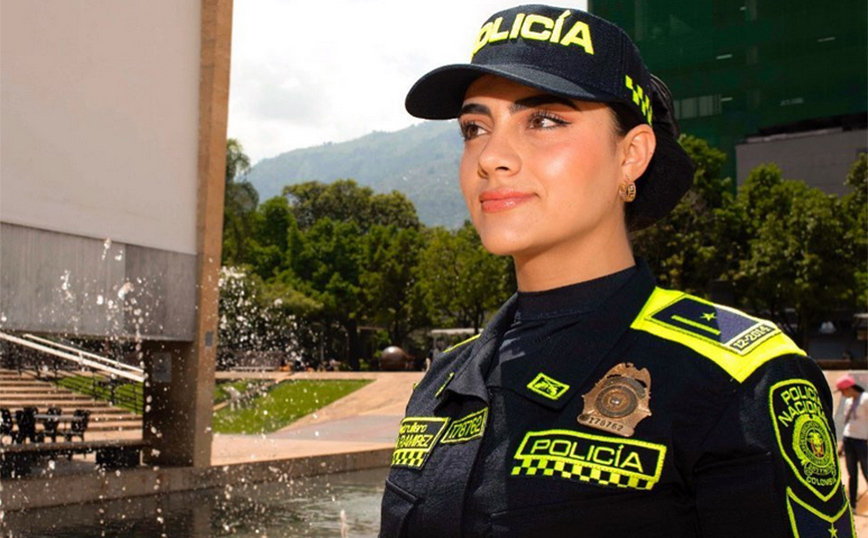 Κολομβία: Η «πιο όμορφη αστυνομικός στον κόσμο» υπηρετεί στην πιο επικίνδυνη πόλη