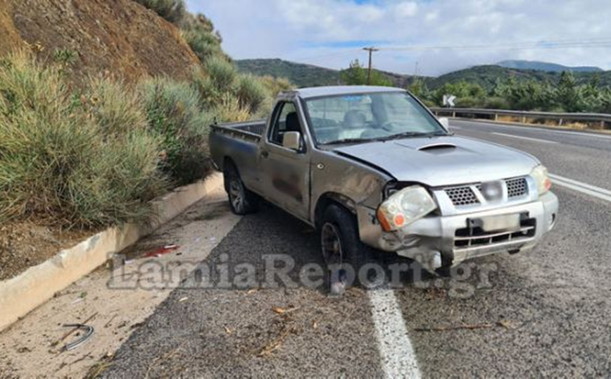 Λαμία: Τροχαίο με έναν σοβαρά τραυματία στις στροφές του Δομοκού &#8211; Ο οδηγός «πετάχτηκε» από το όχημα