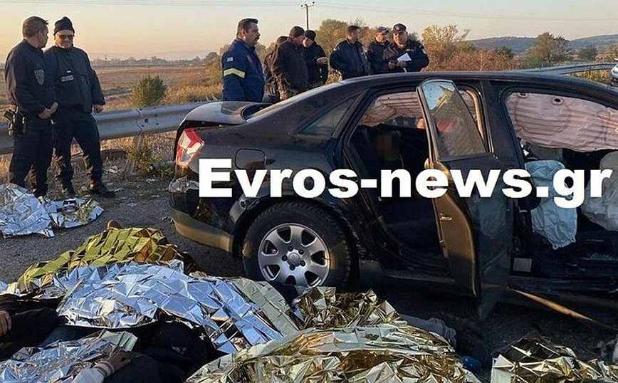 Αλεξανδρούπολη: Τροχαίο κατά την παράνομη μεταφορά μεταναστών – Μεταξύ των τραυματιών και ένα παιδί