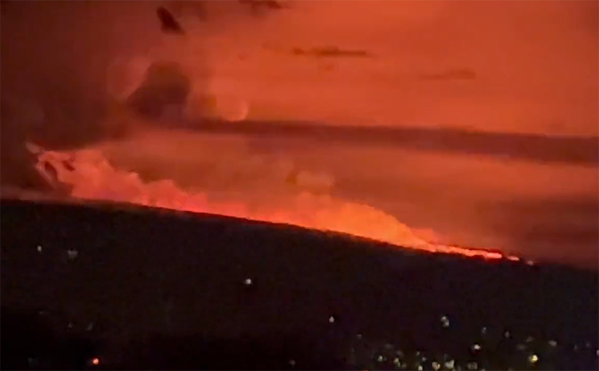 Χαβάη: Εκρήξεις στο Μάουνα Λόα &#8211; Είναι το μεγαλύτερο ενεργό ηφαίστειο στον κόσμο