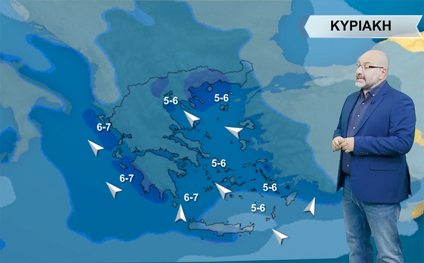 Σάκης Αρναούτογλου: «Κλείδωσαν» οι βροχές το Σαββατοκύριακο &#8211; Ποιες περιοχές θα έχουν καταιγίδες