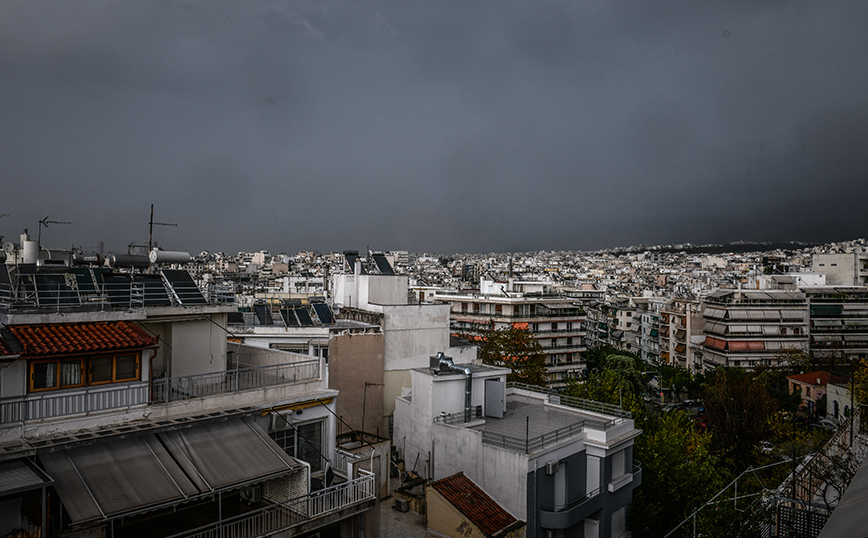 Καιρός: Επικαιροποιήθηκε το έκτακτο δελτίο της ΕΜΥ – Βροχές αύριο στην Αττική