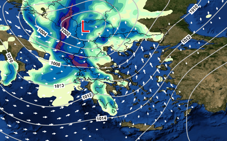 Καιρός: Ισχυρές βροχές τις επόμενες ημέρες στην Ελλάδα – Προειδοποίηση για έντονα φαινόμενα