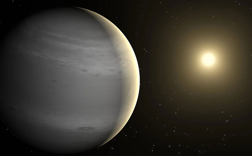 Ανακαλύφθηκε ένας απρόσμενα νεαρός και βαρύς γιγάντιος αέριος εξωπλανήτης