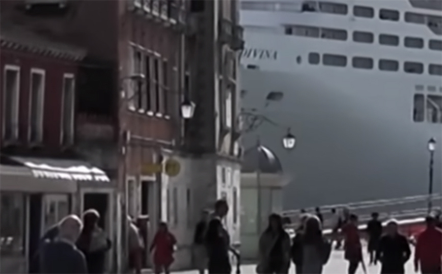 Όταν ξεχνάς&#8230; το χειρόφρενο στο πλοίο