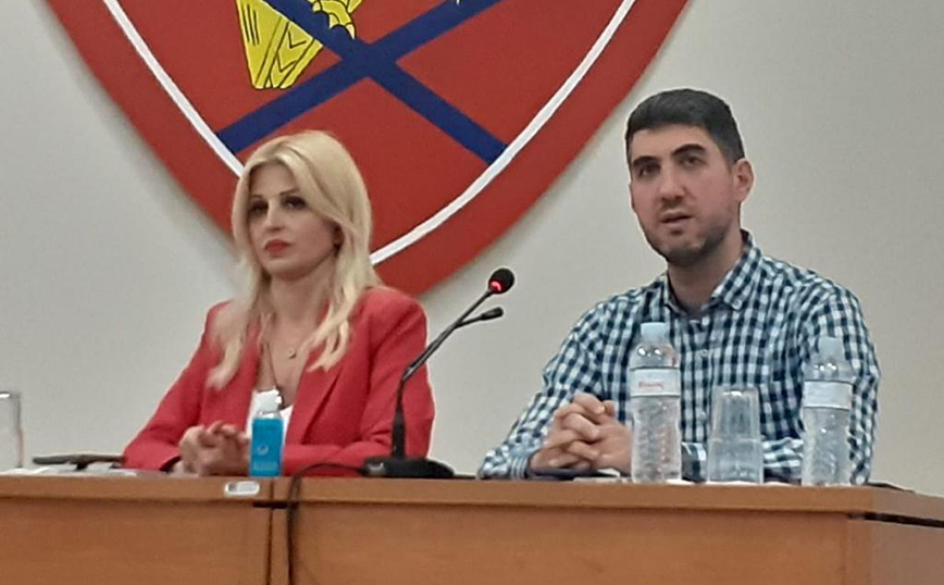 Η Έλενα Ράπτη Βουλευτής Α’ Θεσσαλονίκης μίλησε στη Στρατιωτική Σχολή Αξιωματικών Σωμάτων