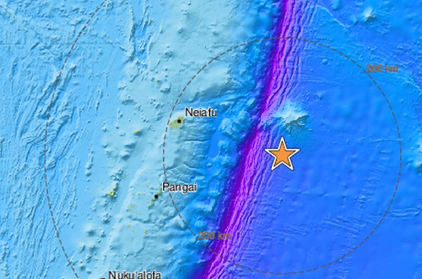 Ισχυρός σεισμός 7,1 Ρίχτερ στην Τόνγκα – Προειδοποίηση για τσουνάμι