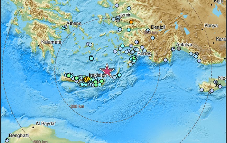 Σεισμός ανάμεσα σε Κρήτη και Κάσο: Τι λέει ο Ευθύμης Λέκκας – Άκυρη η προειδοποίηση για τσουνάμι
