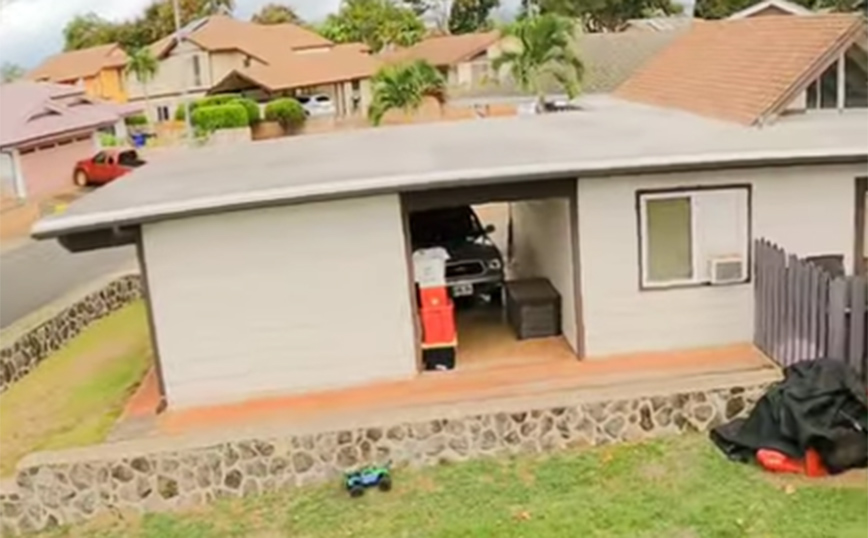 Αυτοσχέδια πίστα για τηλεκατευθυνόμενο στο σπίτι