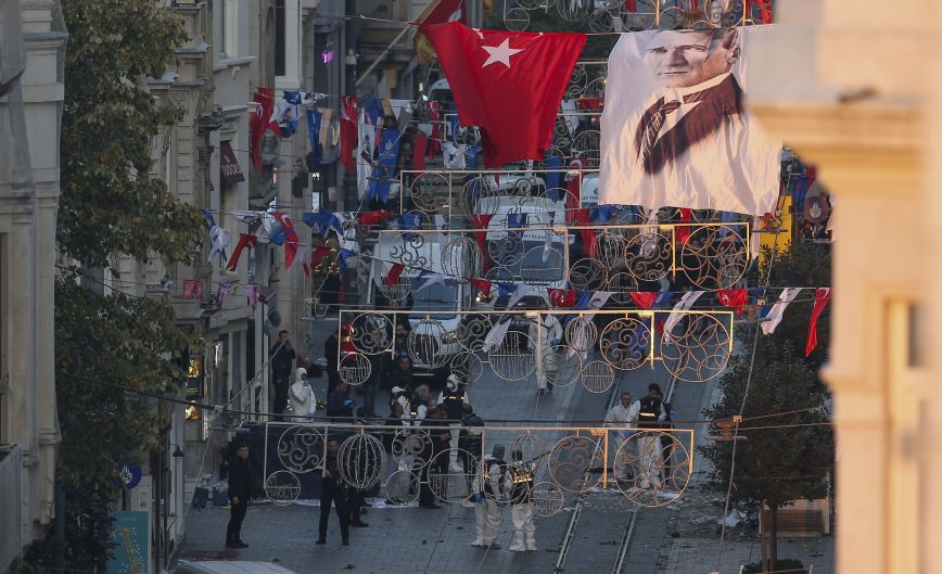 Έκρηξη στην Κωνσταντινούπολη: Συνελήφθη το πρόσωπο που πιστεύεται πως άφησε τη βόμβα – Το PKK κατηγορεί η Τουρκία