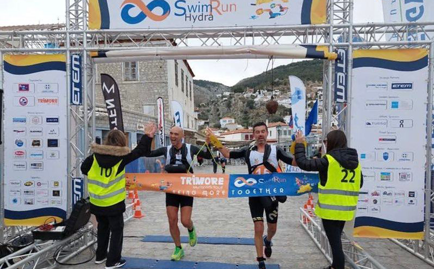 Το Φυσικό Μεταλλικό Νερό ΖΑΓΟΡΙ χάλκινος χορηγός στο συναρπαστικό 4th TRIMORE SwimRun Hydra